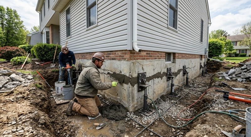 Basement Foundation Repair in Cohasset, MA