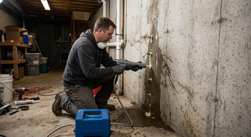Basement Foundation Repair in Hanover, MA