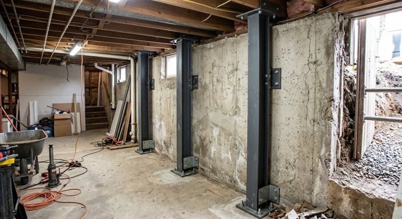 Basement Stabilization in Brockton, MA