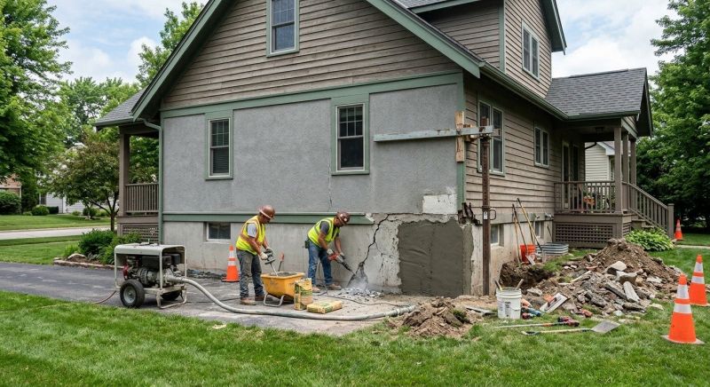 Building Foundation Repair in Everett, MA