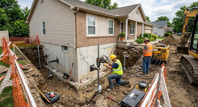 Building Foundation Repair in Malden, MA