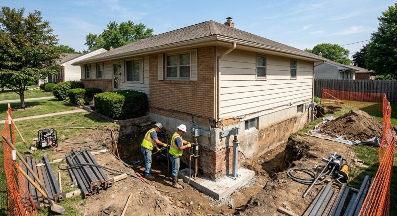 Building Foundation Repair in Scituate, MA