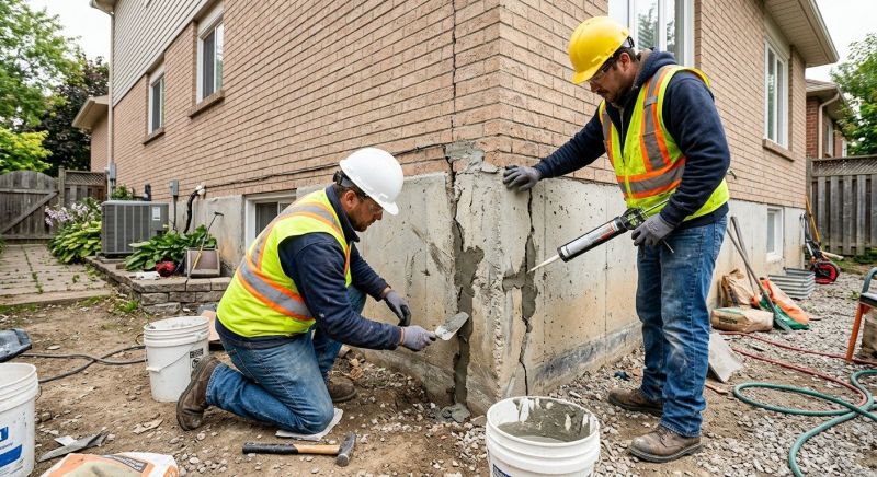 Building Foundation Repair in Walpole, MA
