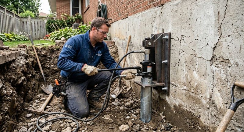 Concrete Foundation Leveling in Hingham, MA