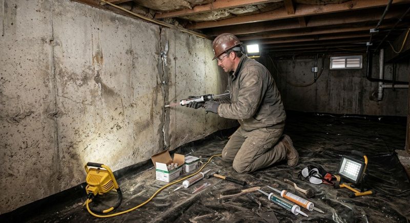 Concrete Foundation Repair in Brighton, MA