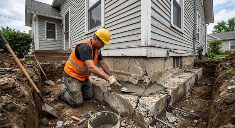 Concrete Foundation Repair in Everett, MA