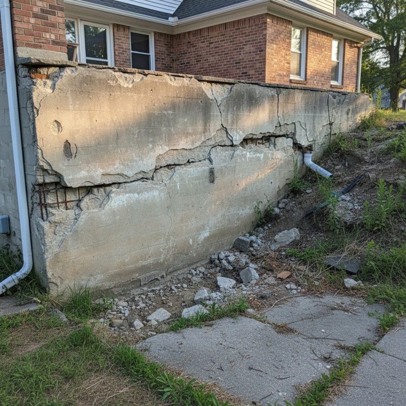 Cracked Foundation Repair in Holbrook, MA