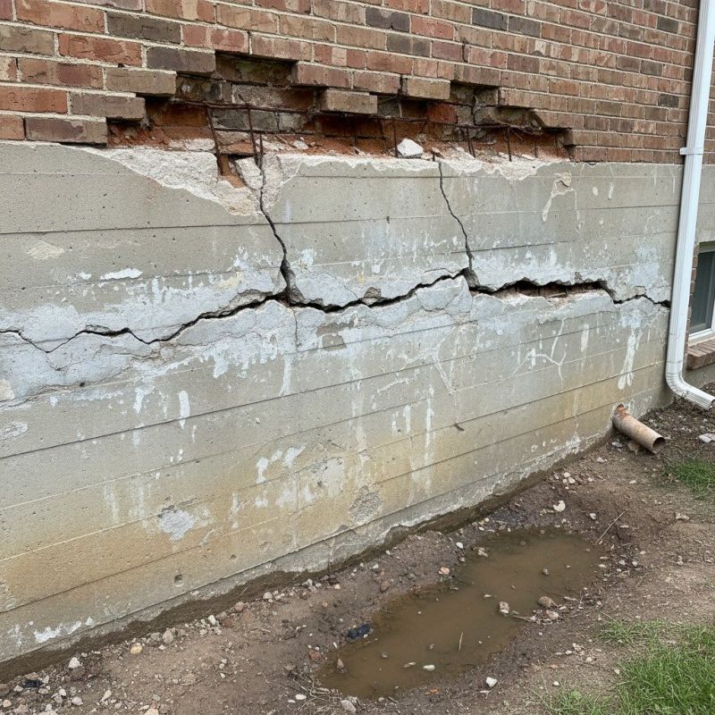 Cracked Foundation Repair in Medford, MA