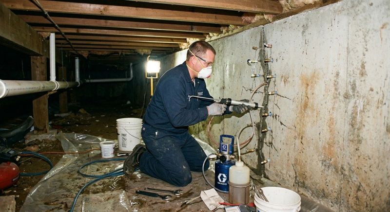Crawlspace Foundation Repair in Cambridge, MA