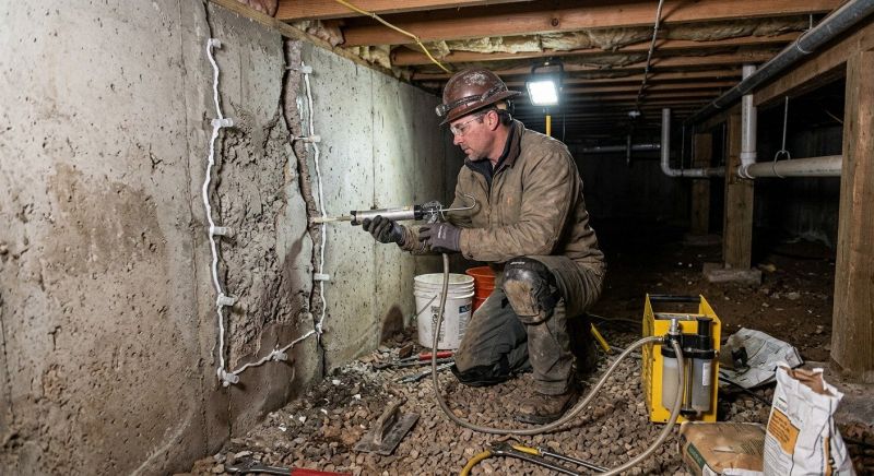 Crawlspace Foundation Repair in Framingham, MA
