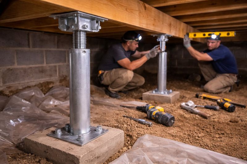 Crawlspace Structural Repair in Brockton, MA
