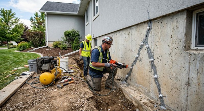 Foundation Damage Repair in Brookline, MA
