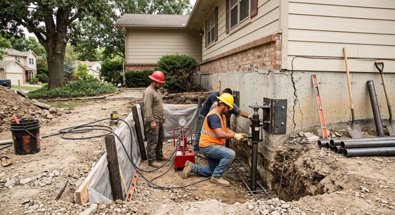 Foundation Damage Repair in Jamaica Plain, MA