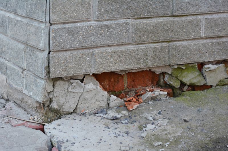 Foundation Damage Repair in North Easton, MA