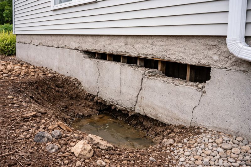 Foundation Damage Repair in Pawtucket, RI