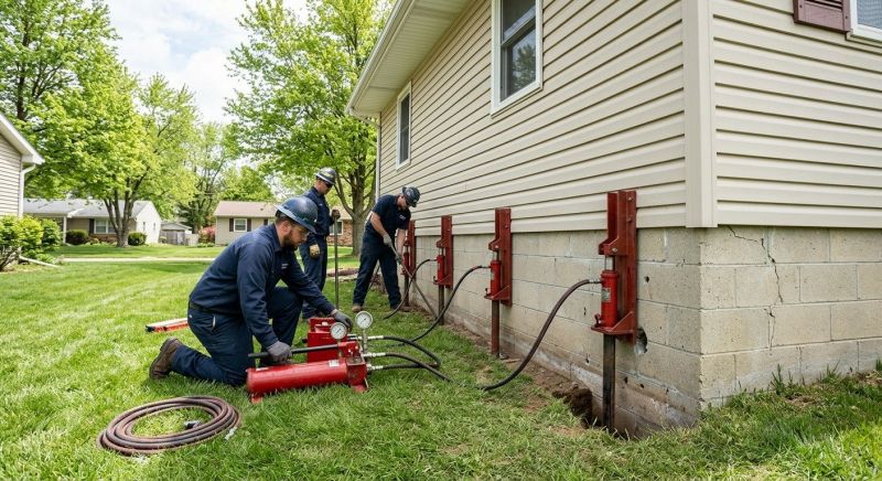 Foundation Jacking in Hull, MA