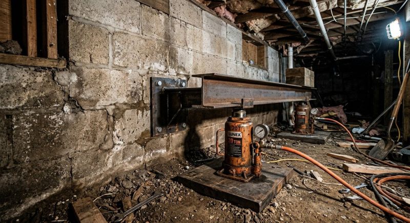 Foundation Jacking in Norfolk County, MA