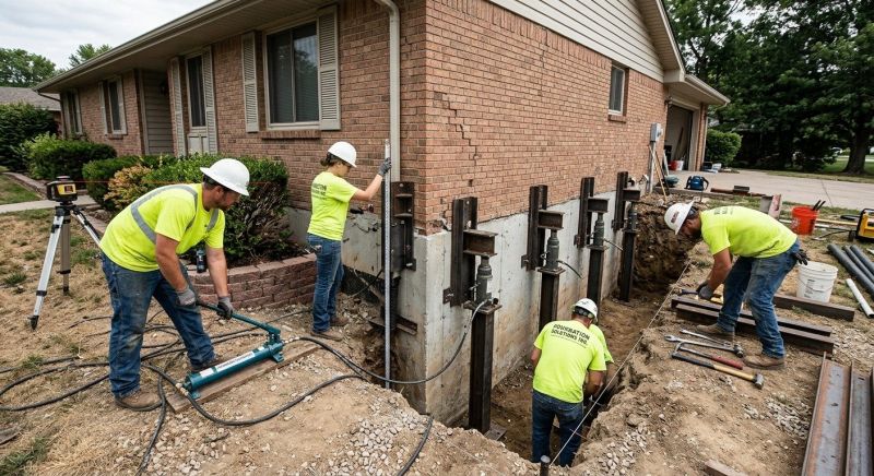 Foundation Lifting in Bellingham, MA