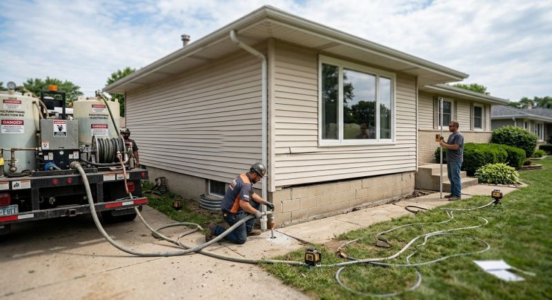 Foundation Lifting in Medway, MA
