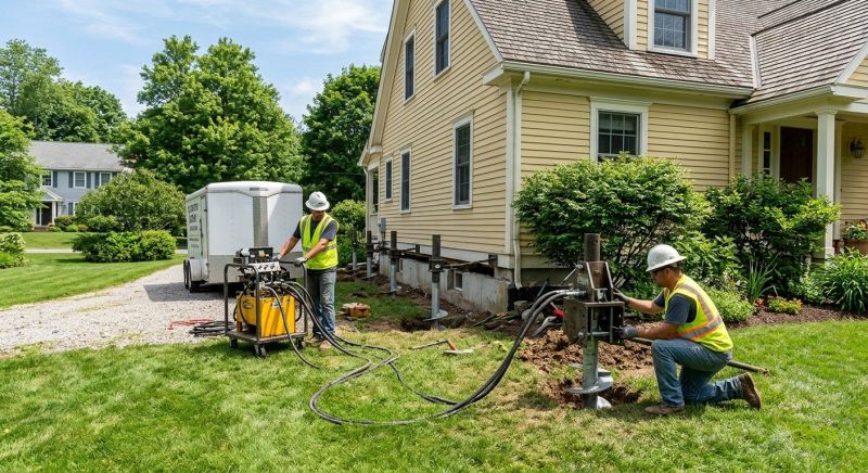 Foundation Lifting in Woonsocket, RI