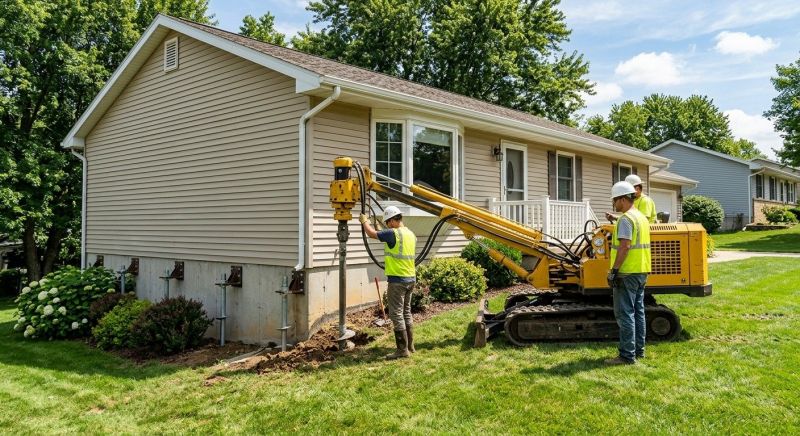 Foundation Raising in East Walpole, MA