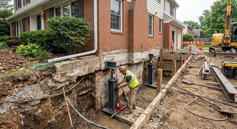Foundation Raising in Lincoln, RI