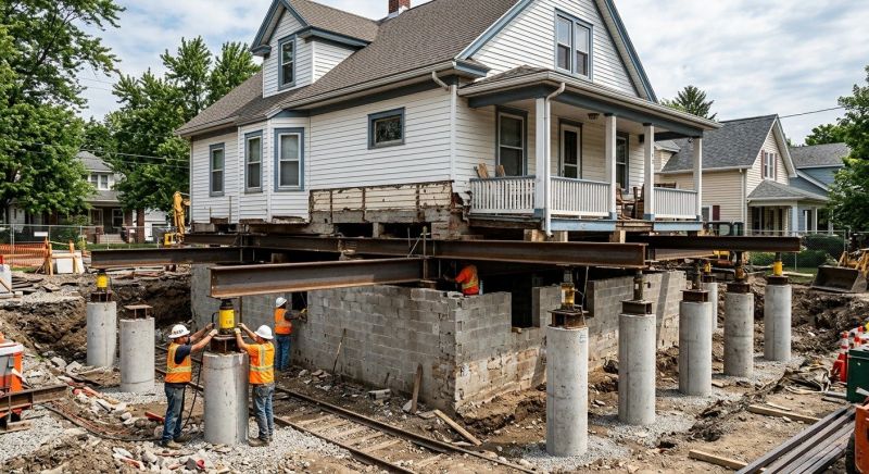 Foundation Raising in Medfield, MA