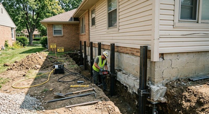 Foundation Renovation in Brockton, MA