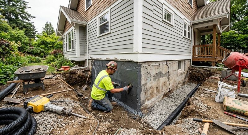 Foundation Renovation in Brockton, MA