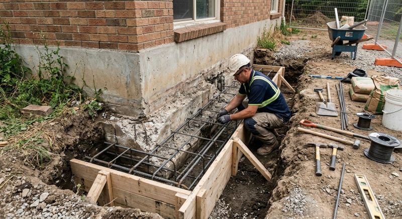 Foundation Repair in Hull, MA