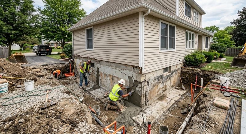 Foundation Restoration in Brockton, MA