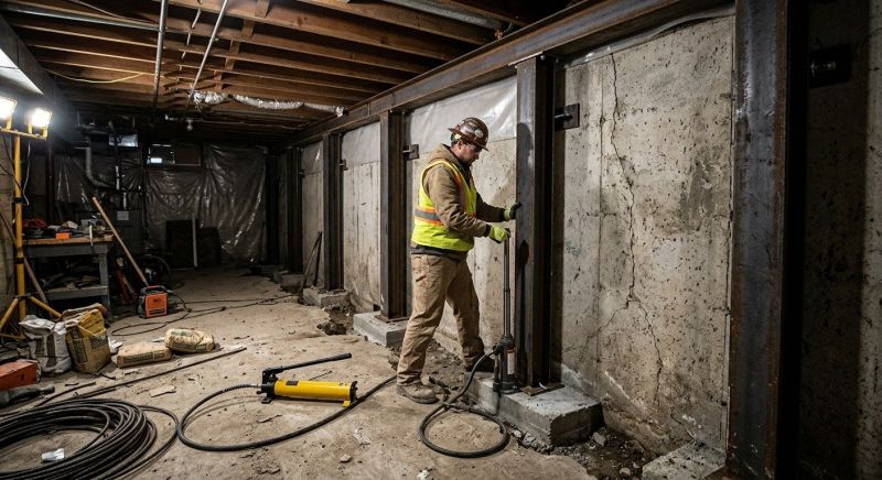 Foundation Stabilizing in Duxbury, MA