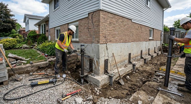 Foundation Stabilizing in Hull, MA