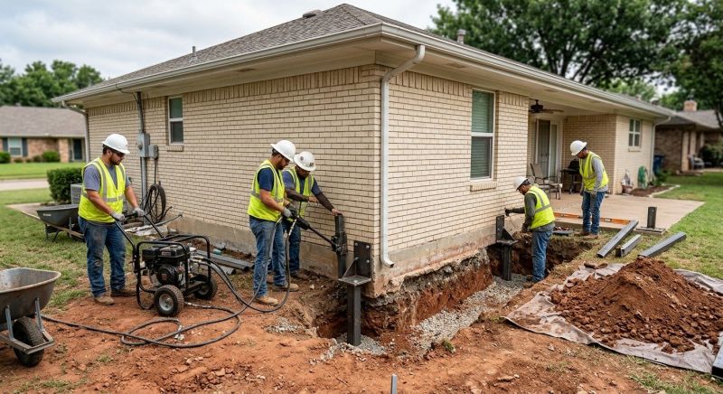 Foundation Stabilizing in Malden, MA