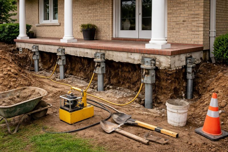 Foundation Stabilizing in Marshfield, MA