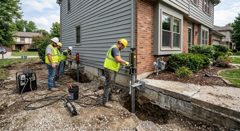 Foundation Stabilizing in Marshfield, MA