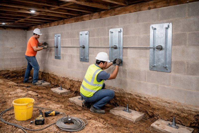 Foundation Stabilizing in Taunton, MA