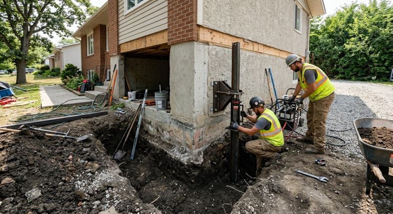 Foundation Structural Repair in North Easton, MA