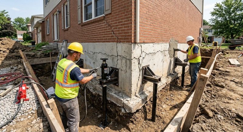 Foundation Structural Repair in Swansea, MA