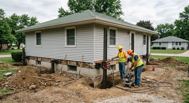 Home Foundation Leveling in Norfolk County, MA