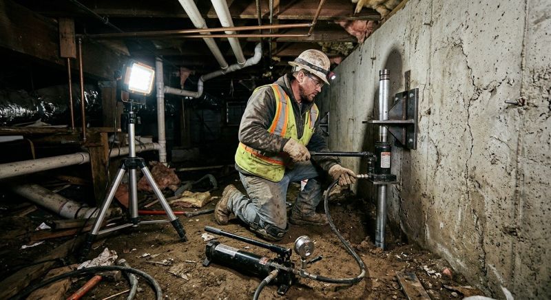 Home Foundation Leveling in Stoughton, MA