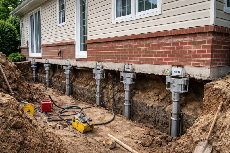 House Underpinning in Brockton, MA