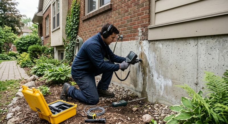 Leaking Foundation Repair in Brockton, MA