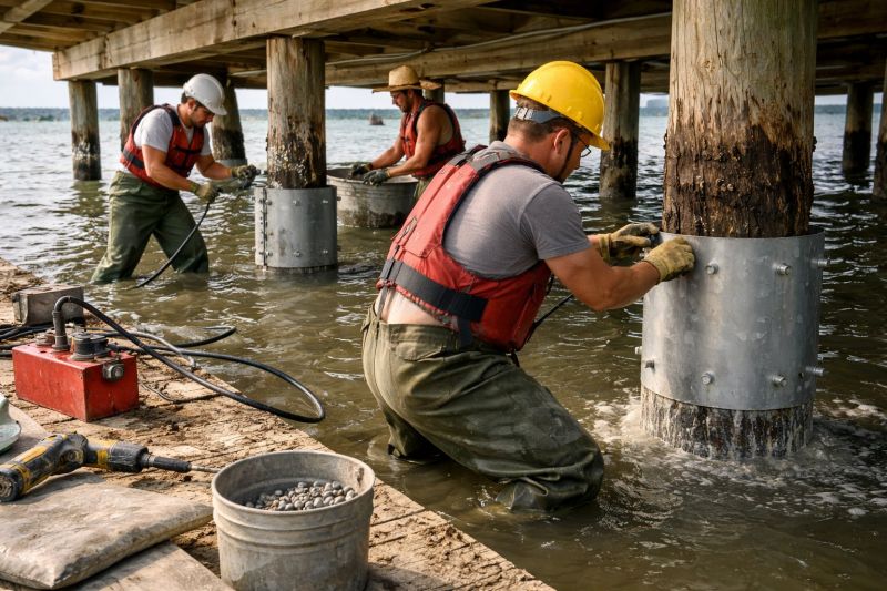 Piling Repair in Swansea, MA