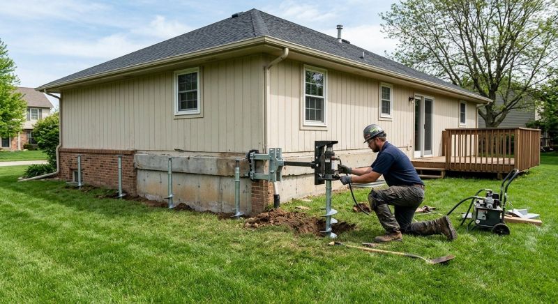 Settling Foundation Service in Brookline, MA