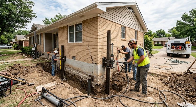 Settling Foundation Service in Foxboro, MA