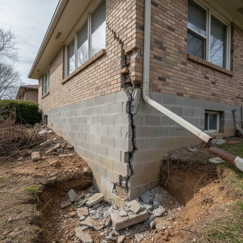 Settling Foundation Service in Walpole, MA