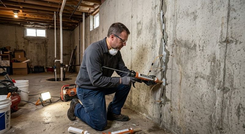 Structural Crack Repair in Brockton, MA