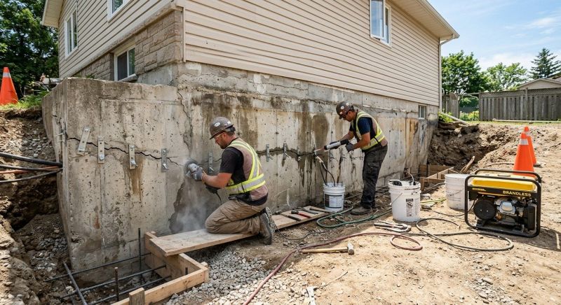 Structural Foundation Repair in Braintree, MA