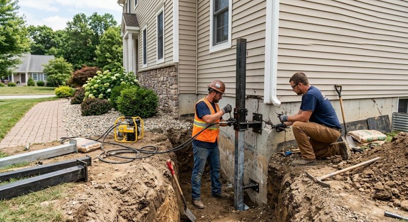 Structural Foundation Repair in East Weymouth, MA